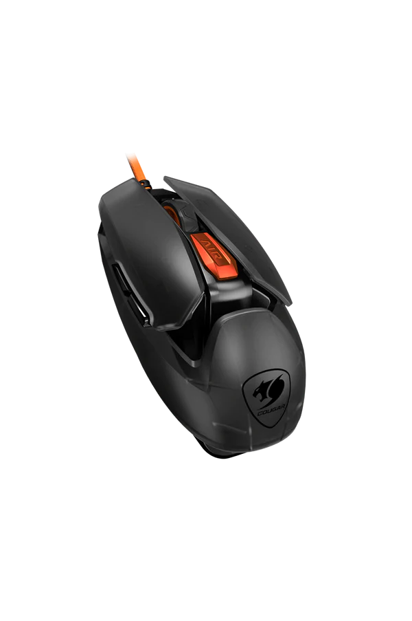 Souris de jeu Cougar Gaming Airblader Tournament Black avec capteur optique précis et boutons programmables.