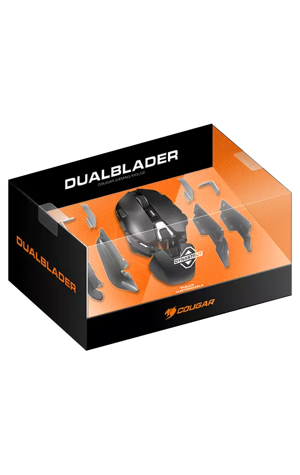 La DualBlader offre une précision de suivi exceptionnelle grâce à son capteur optique avancé de 16000 DPI.